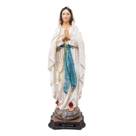 MrcjSales - Our Lady Of Lourdes Resin Statue | Multiple Sizes | Durable Religious Icon for ...