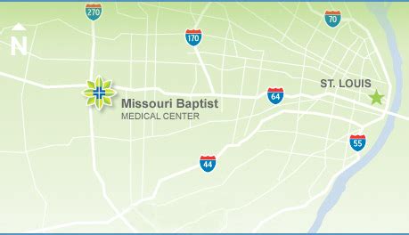 Missouri Baptist University Map | Tourist Map Of English