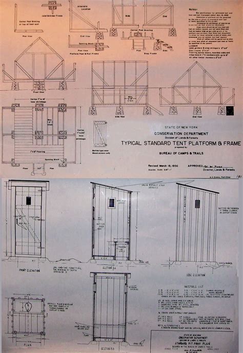 Information about "Platform Blueprints.jpg" on platform tents - Historic Saranac Lake - LocalWiki