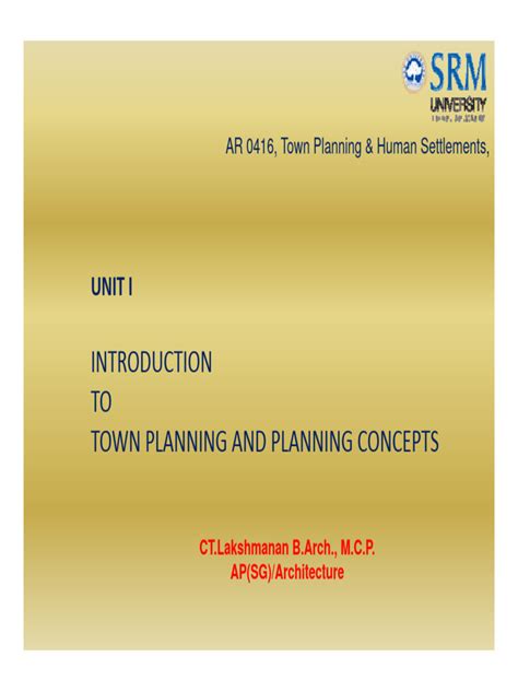 Town Planing | PDF