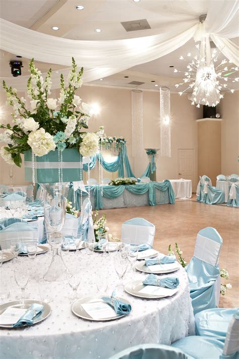 Demers Banquet Hall - Event Venue in Houston, TX | Tiffany blue wedding theme, Tiffany blue ...