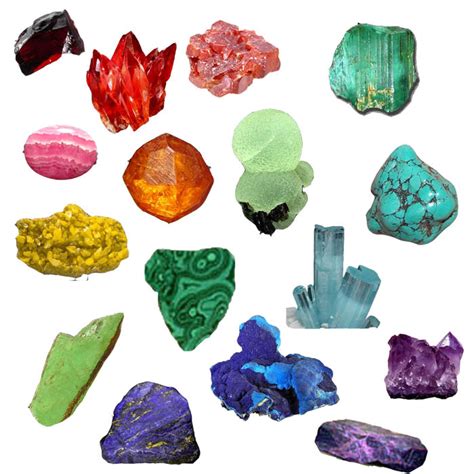 Colors in Minerals – Carina Rossner Organics