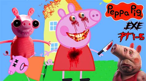 Cartoon Peppa Pig House Background