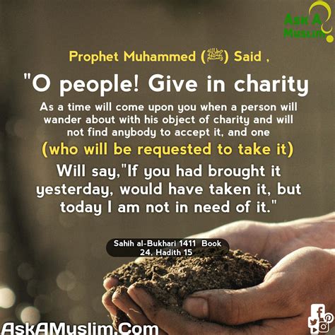 Giving Charity Quotes Islam