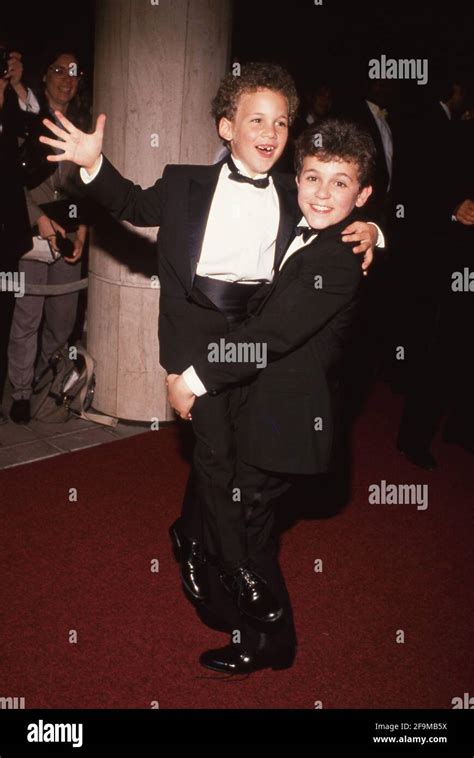 Ben Savage and Fred Savage Circa 1980's Credit: Ralph Dominguez/MediaPunch Stock Photo - Alamy