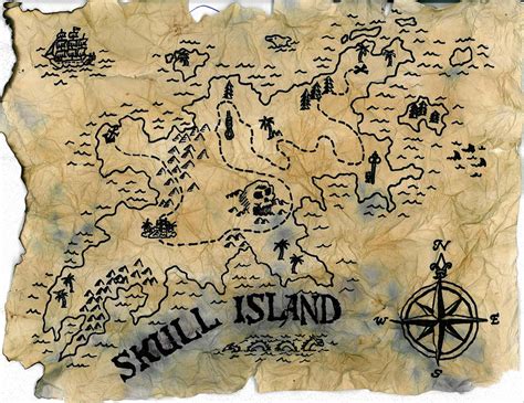 Treasure Map: Skull Island by PumpkinJack6 on DeviantArt