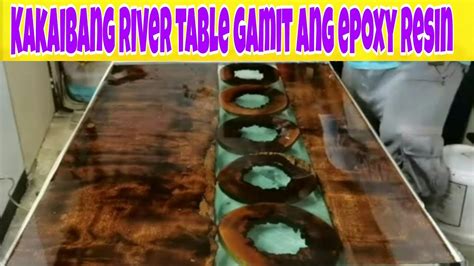 HOW TO VARNISH RIVER TABLE / WOOD WORKING - YouTube