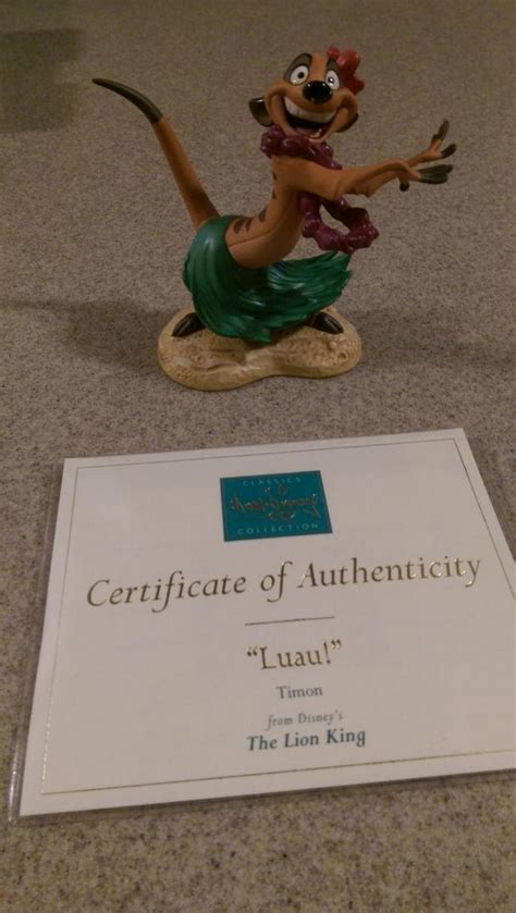 WDCC Disney Lion King Timon "Luau" w/COA | #1788638807