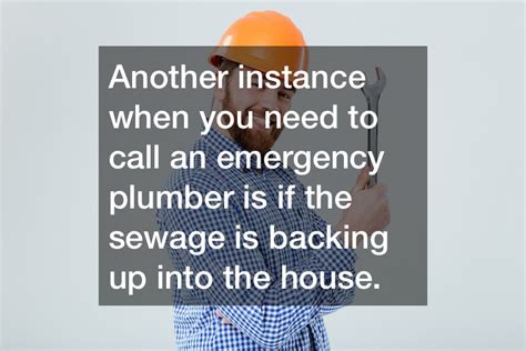 When to Call an Emergency Plumber - Home Efficiency Tips