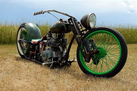 Unique Rat Rod Motorcycle Bobber | Rat Rod, Street Rod, and Hot Rod Car Shows