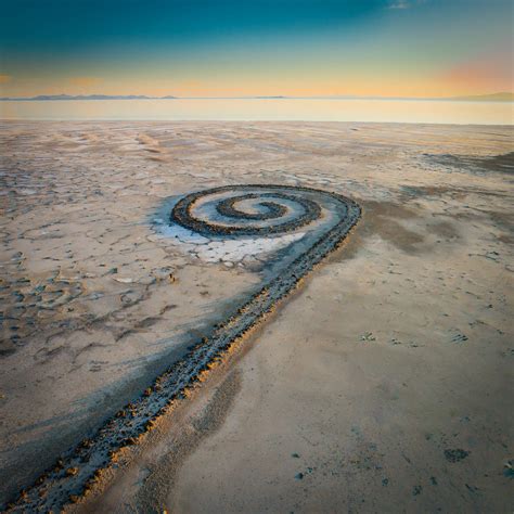 Round The Twist: The Spiral Jetty, Corinne, Utah - Unusual Places