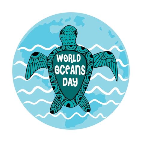 Premium Vector | World ocean day june 8