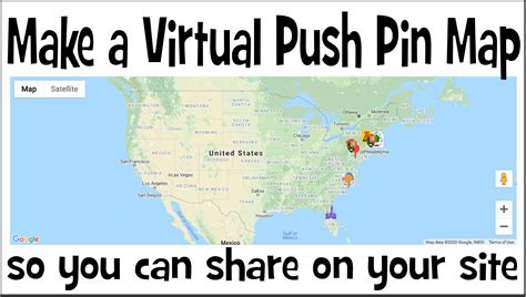 Make Your Own Virtual Push Pin Travel Map - Wander to Get Lost