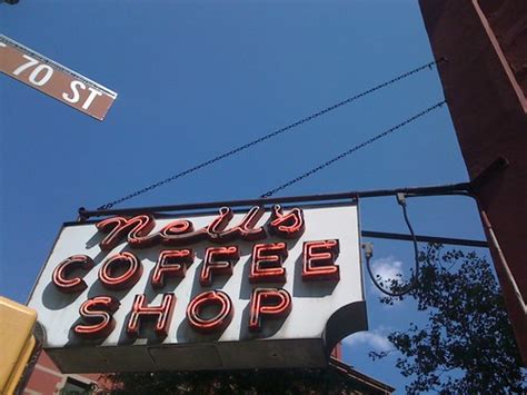 Beautiful big old Coffee Shop sign on the Upper Eastside.… | Flickr