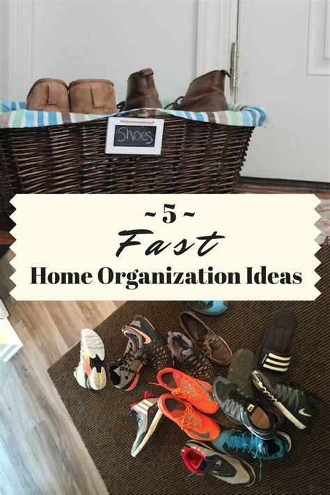 Got clutter? These 5 organization ideas are fast enough to start today ...