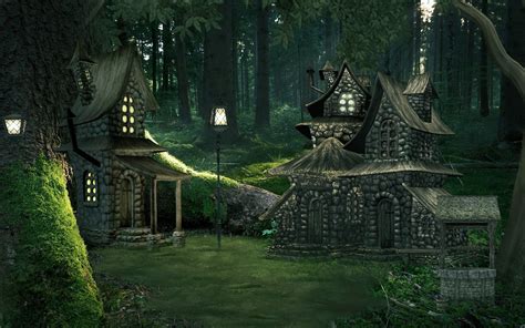 Hd Enchanted Forest Wallpaper