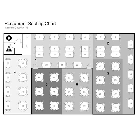 Restaurant Seating Chart