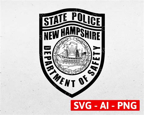 New Hampshire State Police Seal Logo NH Highway Patrol Law - Etsy | New ...