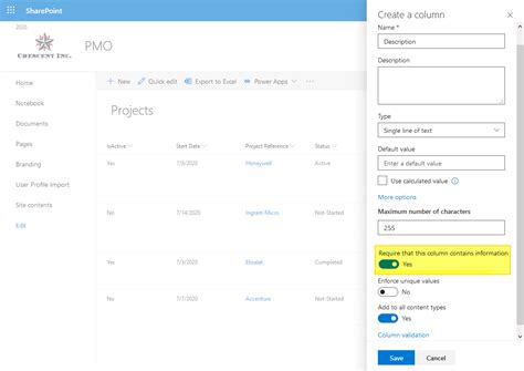 SharePoint Online: How to Change Required Field Settings in a List or ...