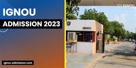 IGNOU Admission 2023 | Last Date for PG, UG, Diploma, and Certificate Programs till June 30