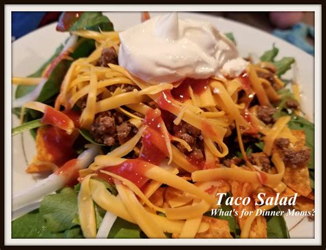 Throw Back Thursday: Taco Salad (with recipe for Taco Seasoning) – What ...