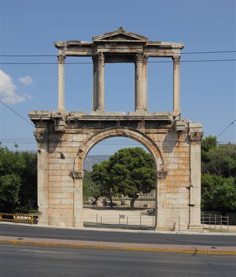 Hadrian's Gate - Greek Travel Pages