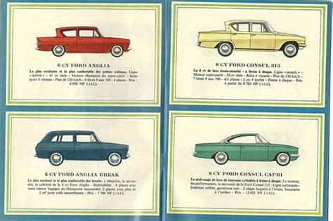1962 Ford France lineup | From my collection of auto sales b… | Flickr