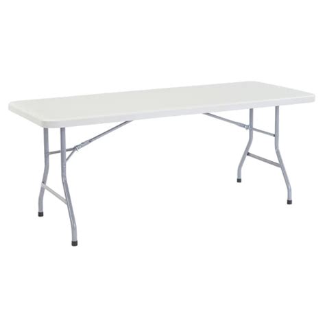 30"x72" Heavy Duty Folding Table Speckled Gray - Hampden Furnishings ...