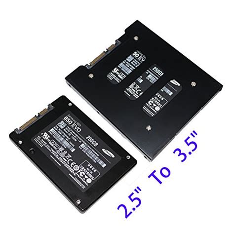 SSD Mounting Bracket, SNANSHI SSD Bracket 2.5 to 3.5 Adapter SSD HDD Metal Mounting Bracket ...