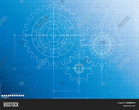 Vector y foto Fondo Industrial. Vector | Bigstock