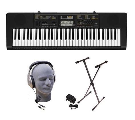 Casio Keyboard Set with Headphones, Stand, and Power Supply 54% off!