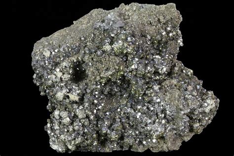 2.3" Galena & Chalcopyrite Crystal Cluster - Missouri (#73856) For Sale - FossilEra.com