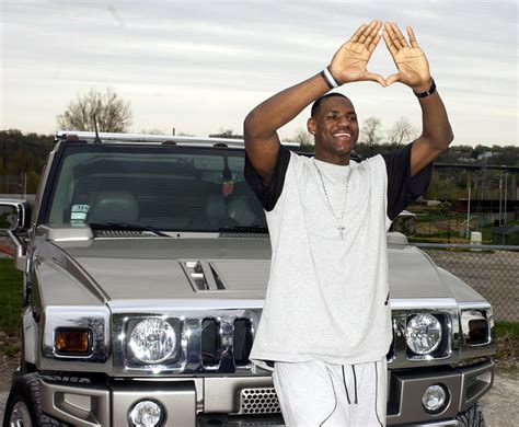 LeBron James' controversial 2003 Hummer H2 up for auction