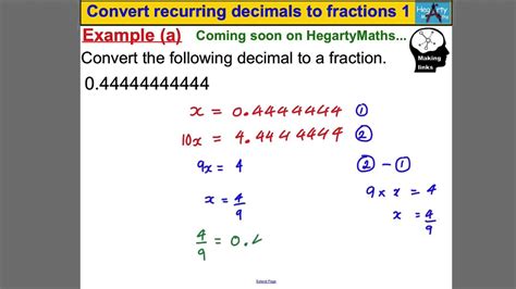 Repeating Decimal To Fraction Worksheet – Pro Worksheet