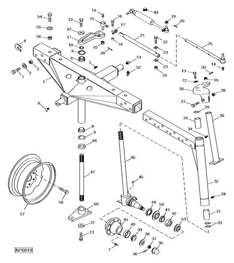 AN153400 John Deere Front Axle :: AVS.Parts