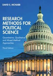 Research Methods for Political Science: Quantitative, Qualitative and