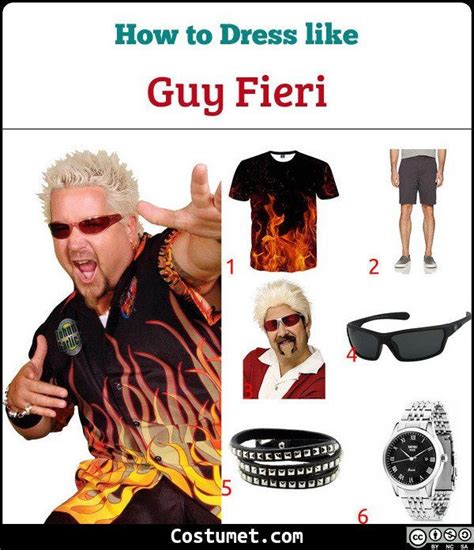 Guy Fieri Costume for Cosplay & Halloween | Blonde halloween costumes, Trendy halloween costumes ...