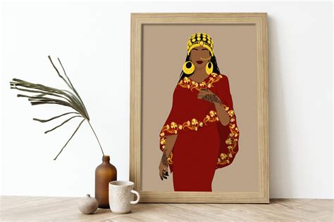 Sudanese Woman Art Sudan Minimal Art Print Nubian Queen - Etsy