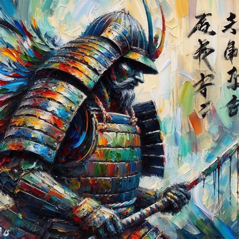 Samurai painted art by Picknikker on DeviantArt