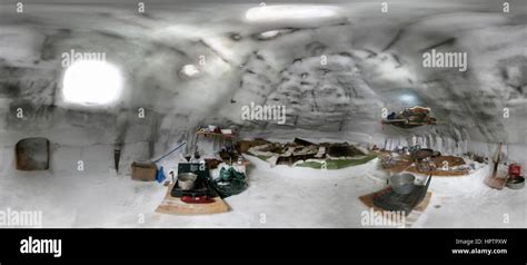 Inuit Igloo Interior