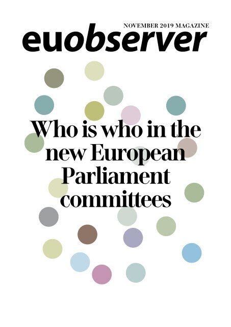 Who is who in the new European Parliament committees