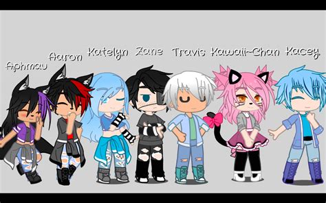 Here's some aphmau characters I made in gacha club : r/gachagoodside