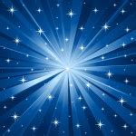 Abstract christmas stars background blue — Stock Vector © lembit #3952180