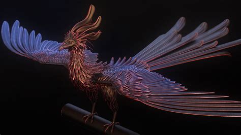 ArtStation - Vermilion Bird Sculpt