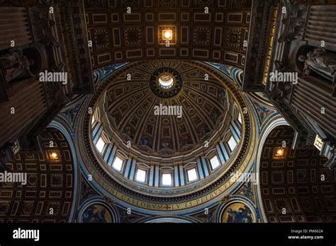 Interior of St. Peters Basilica in Vatican City Stock Photo - Alamy