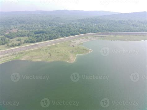 aerial view of Waduk Jatiluhur in the morning. 21538676 Stock Photo at ...