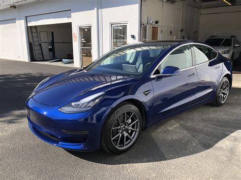 2019 Tesla Model 3 (Blue Metallic) — DETAILERSHIP™