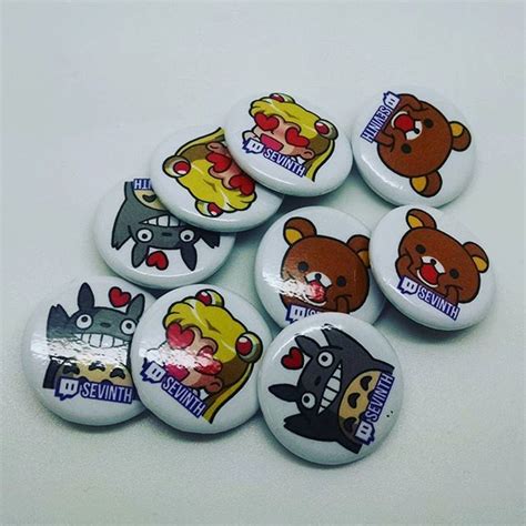 Customized Buttons Custom Buttons 1000 Buttons Logo - Etsy