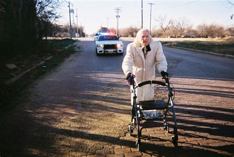 Police Motorcade Helps 87-Year-Old Woman Complete Fun Run For Cancer