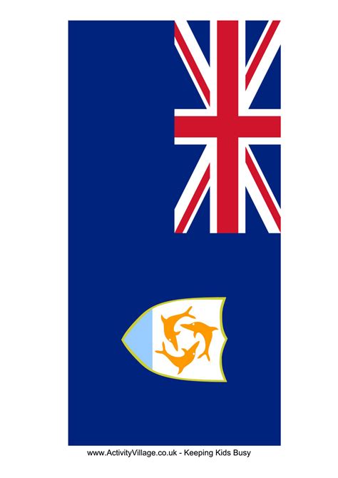 Anguilla Flag | Templates at allbusinesstemplates.com